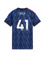Billige Arsenal Declan Rice #41 Bortedrakt Dame 2025-26 Kortermet